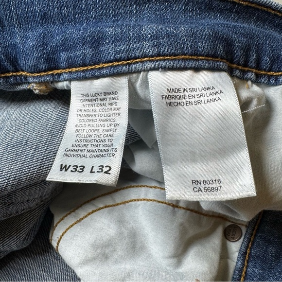 Lucky Brand 363 Vintage Straight 33/32 - Picture 7 of 8